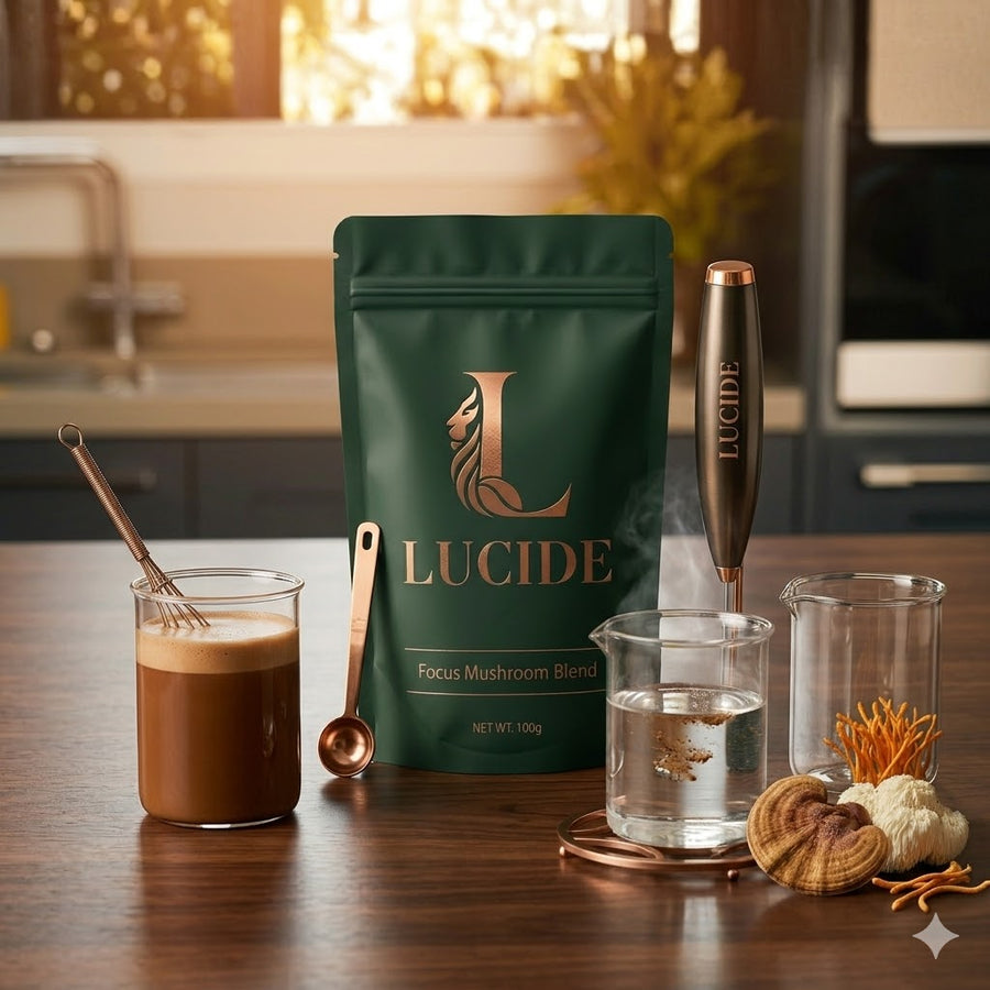 LUCIDE — Café au Lion's Mane & champignons fonctionnels
